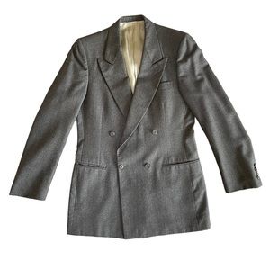 Valentino Men’s Grey Wool Jacket